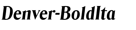 Denver-BoldIta