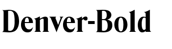 Denver-Bold