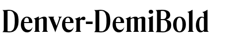 Denver-DemiBold