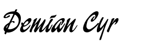 Demian Cyr
