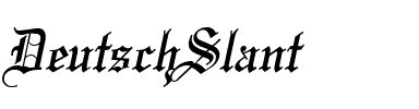 DeutschSlant
