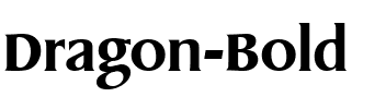 Dragon-Bold