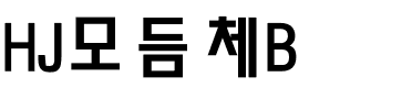 HJ모듬체B