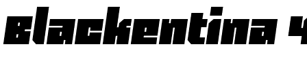 Blackentina 4F