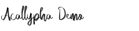 Acallypha Demo