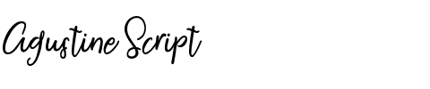 Agustine Script