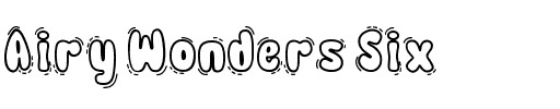 Airy Wonders Six