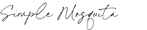 Simple Mosquita