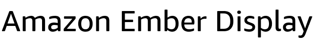 Amazon Ember Display