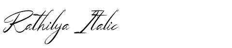 Rathilya Italic