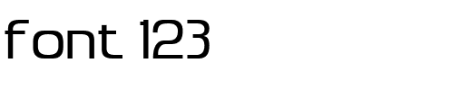 font 123