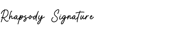 Rhapsody Signature