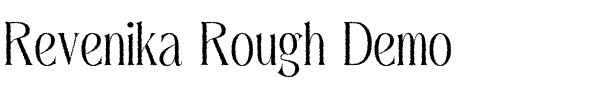 Revenika Rough Demo