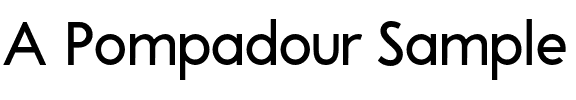 A Pompadour Sample