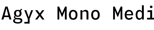 Agyx Mono Medium