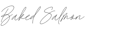 Baked Salmon