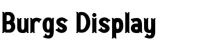 Burgs Display