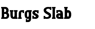 Burgs Slab