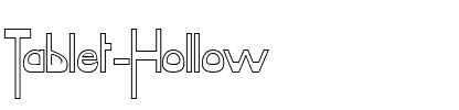 Tablet-Hollow