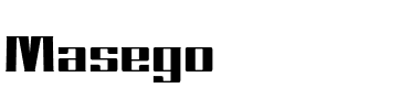 Masego.otf