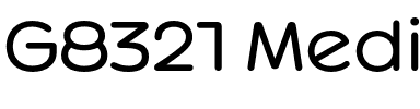 G8321 Medium.otf