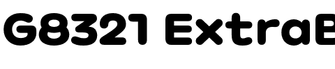 G8321 ExtraBold.otf