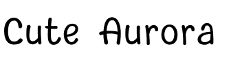 Cute Aurora.ttf