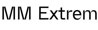 MM Extreme.otf