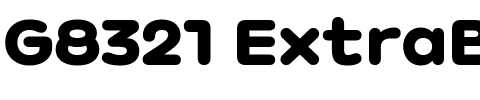 G8321 ExtraBold.ttf