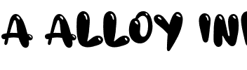 a Alloy Ink.otf