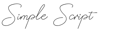 Simple Script.ttf