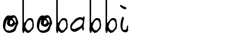 obobabbi.ttf