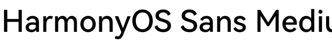 HarmonyOS Sans Medium.ttf