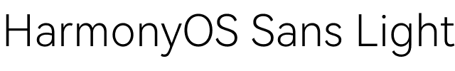 HarmonyOS Sans Light.ttf
