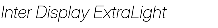 Inter Display ExtraLight.otf