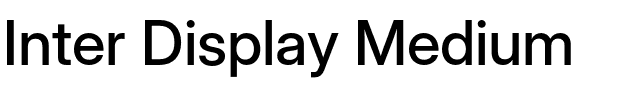 Inter Display Medium.otf