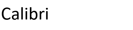 Calibri