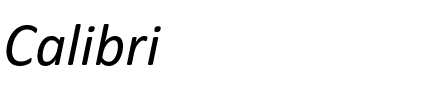 Calibri