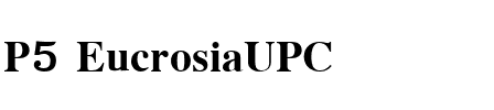 P5 EucrosiaUPC