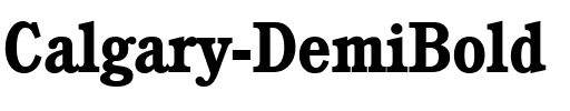 Calgary-DemiBold