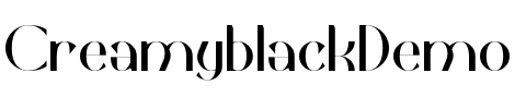 CreamyblackDemo