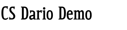 CS Dario Demo