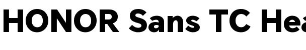 HONOR Sans TC Heavy.ttf