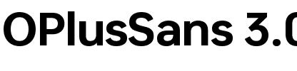 OPlusSans 3.0.ttf