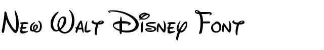 New Walt Disney Font.ttf