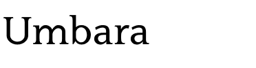 Umbara.otf