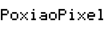 PoxiaoPixel.ttf