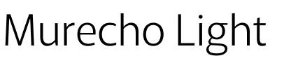 Murecho Light.otf