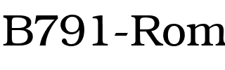 B791-Roman