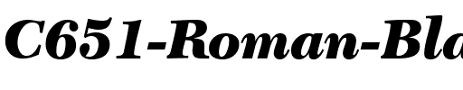 C651-Roman-Black